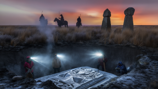 Ледяные гробницы Монголии