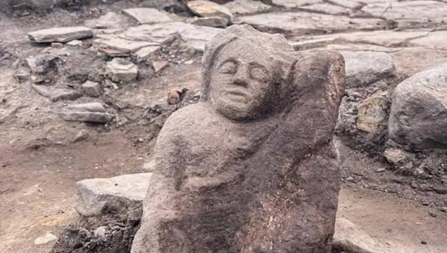 У знаменитого вала Адриана нашли статую римского духа-покровителя