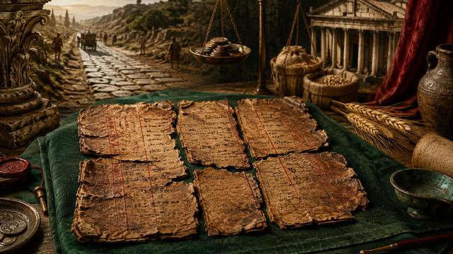 Как платили налоги 1600 лет назад