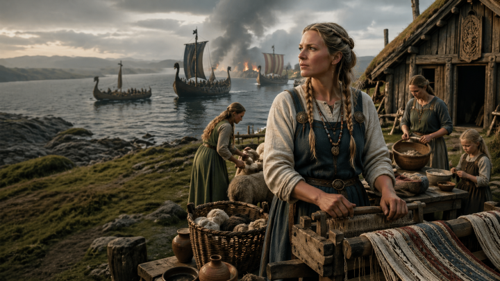 Чем занимались женщины-викинги, пока их мужчины участвовали в жестоких набегах?